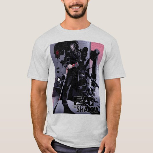 シャド食べウ基本デザインTシャツ Tシャツ (正面)