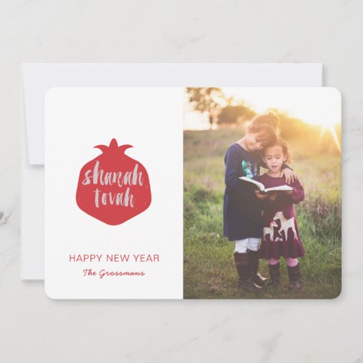 シャナトバポメグラネートフォトカード – 赤 シーズンカード (正面)