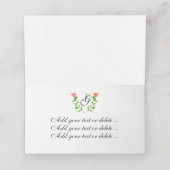 シャナトバ座席表/エンクロージャカード プレイスカード (内部開封)