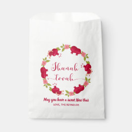 シャナトバ新年ザクロ花リース フェイバーバッグ