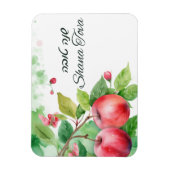 シャナトヴァハッピーニューイヤーホリデーカード マグネット (縦)