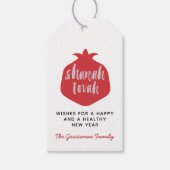 シャナトヴァポメグラナートワインつるラベル ギフトタグ (正面)