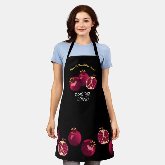 シャナトヴァポメグラネイト エプロン (着用した状態)