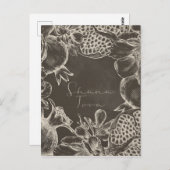 シャナトヴァロシュハサナユダヤ人の新年 ポストカード (正面/裏面)