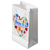 シャナトヴァロシュハシャナユダヤ正月の休日 スモールペーパーバッグ (正面アングル)