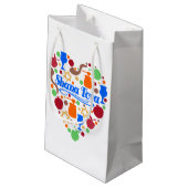 シャナトヴァロシュハシャナユダヤ正月の休日 スモールペーパーバッグ (裏面アングル)