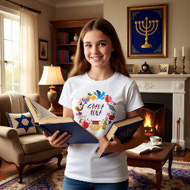 🍯 🍎🐟シャナトヴァ！新年おめでとう1 Tシャツ