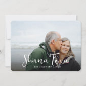 シャナ・トバ・フォト ファミリー ネーム スクリプトオーバーレイ シーズンカード (正面)