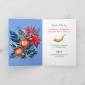 シャナ・トバ！ロシュ・ハシャナ ユダヤの新年 カード (内部)