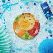 シャナ·トバ·ロシュ·ハシャナ·ユダヤ人新年 ペーパープレート (パーティー)