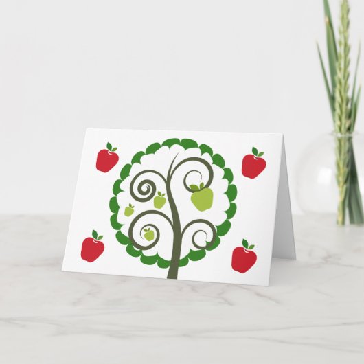 シャナ・トバ・ロシュ・ハシャナ ユダヤ教の新年 シーズンカード (正面)