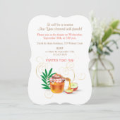 シャナ・トバ！ロシュ・ハシャナ ユダヤ教の新年 招待状 (スタンド正面)