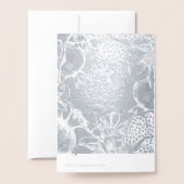 シャナ・トバ・ロシュ・ハシャナ　ユダヤ教の新年 箔カード (裏面封筒付き)