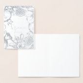 シャナ・トバ・ロシュ・ハシャナ　ユダヤ教の新年 箔カード (ディスプレー)