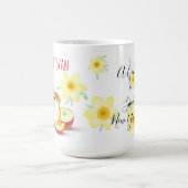 シャナ・トバ！甘くて良い新年の蜂蜜 コーヒーマグカップ (中央)