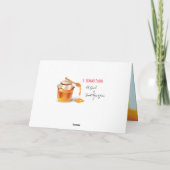 シャナ・トバ!甘くて良い新年の蜂蜜 招待状 (裏面)