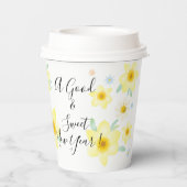 シャナ・トバ!甘くて良い新年の蜂蜜 紙コップ (裏面)