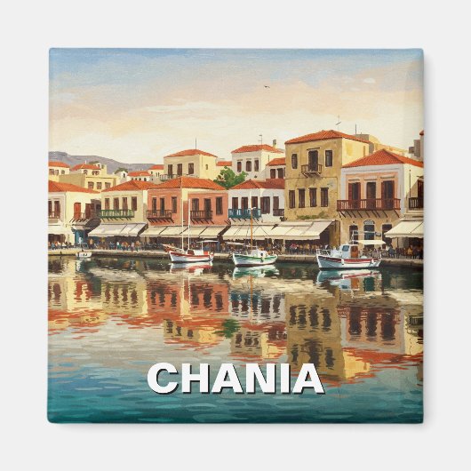 シャニアギリシャ旅行 マグネット (正面)