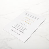 シャニスモダン結婚ズ 箔招待状 (回転した状態)