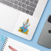 シャニデーヴ・ステッカー シール (ノートパソコンとiPhone)