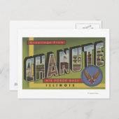 シャヌートエアフォースベース – ラージレターシーン ポストカード (正面/裏面)