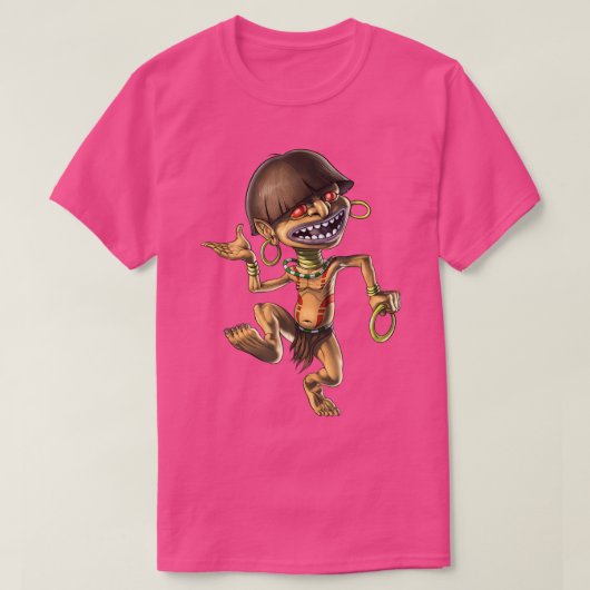 シャネアステカク神話の神古代マヤ神M Tシャツ (デザイン正面)