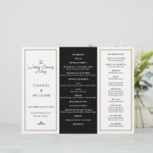 シャネルインスパイア三重ウェディングプログラム (スタンド正面)