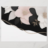 シャネルインスパイア三重ウェディングプログラム (裏面)