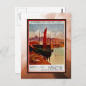 シャネルリゾートへのエクスカーション ポストカード (正面/裏面)