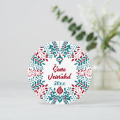 シャネ ヴァインオート、バイエルン風クリスマスグリーティング シーズンカード (スタンド正面)