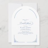 シャノワズリー ウェディング ブライダルシャワー アーチ ID1094 招待状 (正面)