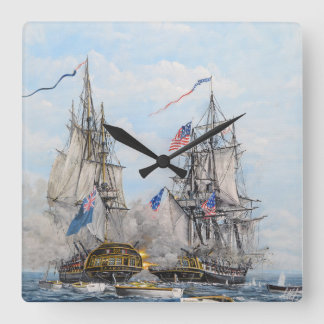 シャノンとチェサピークの壁時計 スクエア壁時計