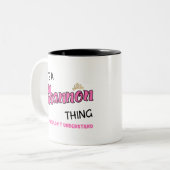 シャノンになんか分からないこと ツートーンマグカップ (正面左)