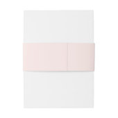 シャノンピンクと金ゴールドエレガントな結婚式 招待状ベリーバンド (裏面例)