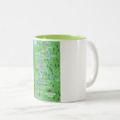 シャノン川の地図 ツートーンマグカップ (正面右)