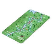 シャノン川の地図 マグネット (左側)