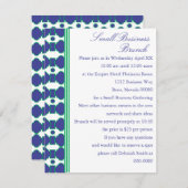 シャノン模様 招待状 (正面/裏面)