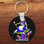 シャノン正義によるオフィシャルスーサイドサム・マーチ・アート キーホルダー (正面)