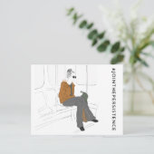 シャノン玉飾り葉書 ポストカード (スタンド正面)