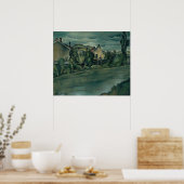 シャハノフ線（1927年） Konstantin Bauer ポスター (キッチン)