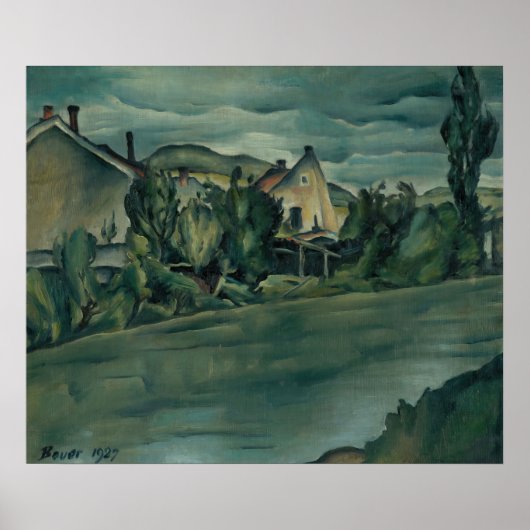 シャハノフ線（1927年） Konstantin Bauer ポスター (正面)