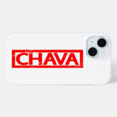 シャバスタンプ Case-Mate iPhoneケース (裏面 (横))