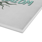 シャバットシャロムツリーオブライフチャラ カッティングボード (角)