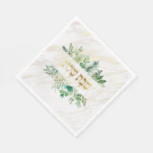 シャバットシャロム スタンダードランチョンナプキン (角)