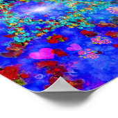 シャバットシャローム花 ポスター (角)