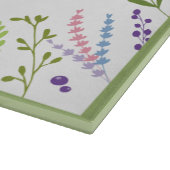 シャバット　個人用　ヘブライ語　花柄　チャラ カッティングボード (角)