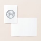 シャバートシャロムユダヤ人箔あいさつカード 箔カード (ディスプレー)