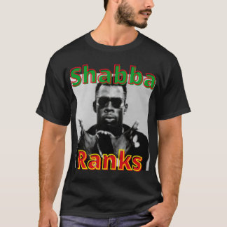 シャバ・ランクヴィンテージ・アート・ジャマイカのベストセラー Tシャツ