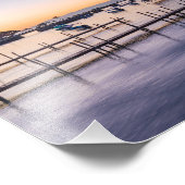 シャパラメキシコの湖の早朝の景色 フォトプリント            (角)