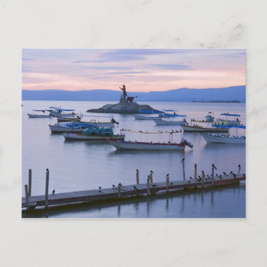 シャパラ湖島アンドピア ポストカード (正面)